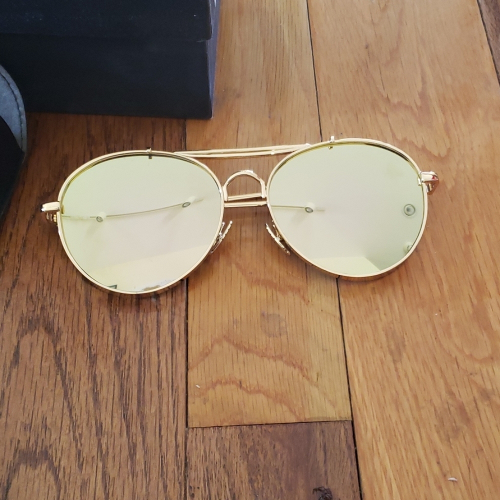 Aviator Sunglasses Women Men Round Polarized